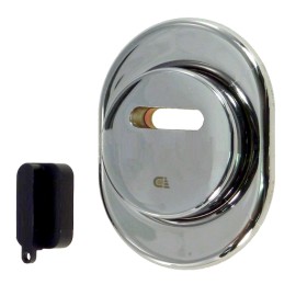 Броненакладка магнитная DISEC MR01 (ХРОМ)